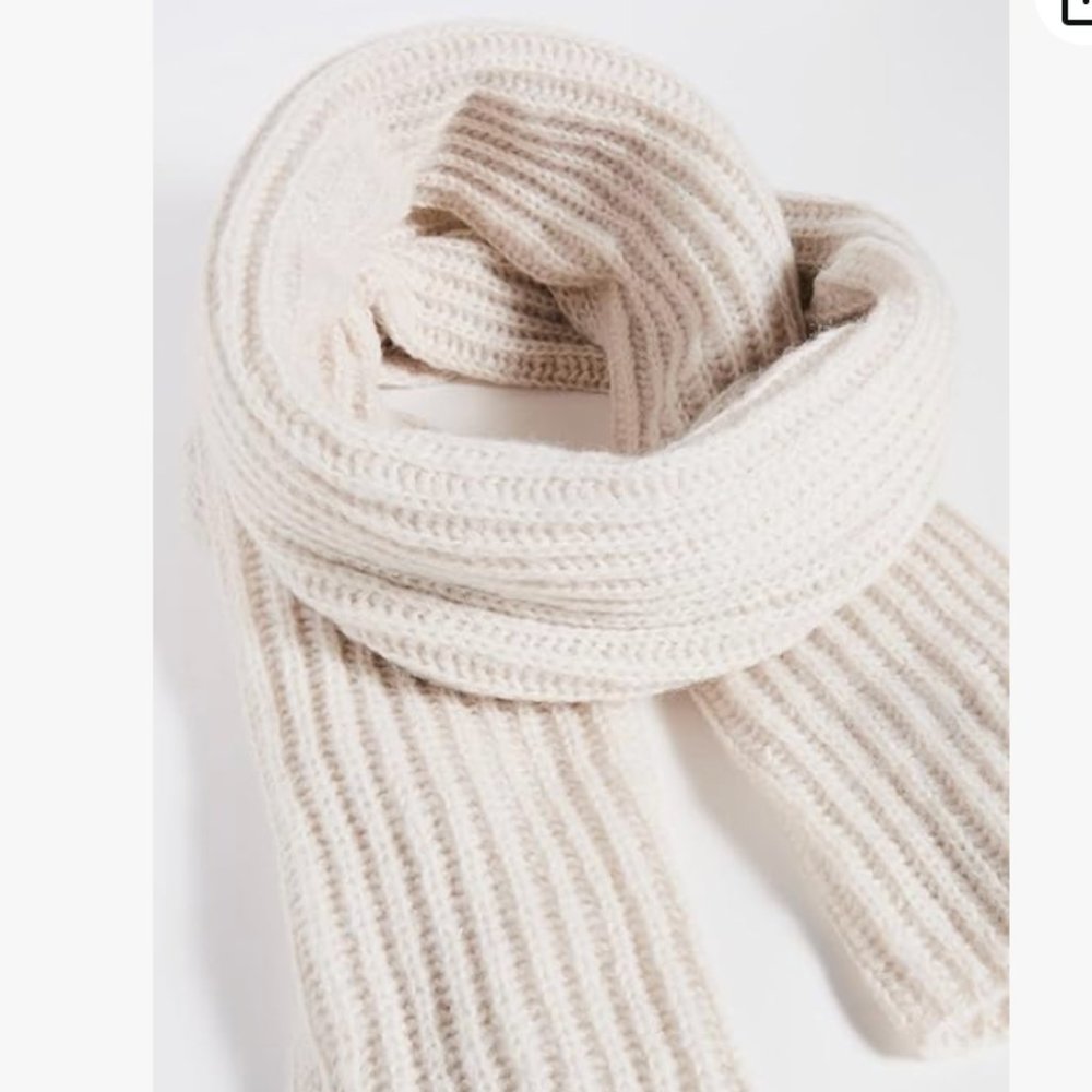 Apparis Women's Nokia Scarf Off White Ivory Bone Colored